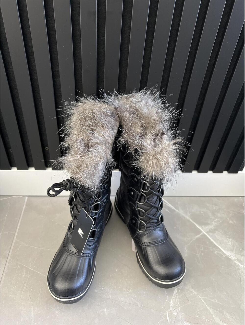 SOREL $190 Tofino II Size 5 Black Women’s Winter Snow Boots NWT - Picture 4 of 5